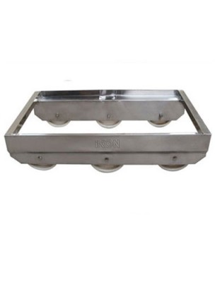 ST6-12 STAINLESS TROLLEY 6 WHEEL